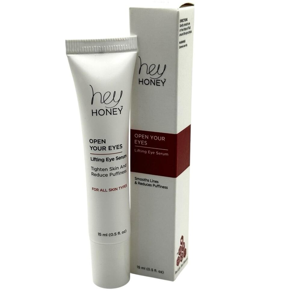 Hey Honey Open Your Eyes Lifting Eye Serum NEW 15 ml / 0.5 oz NEW